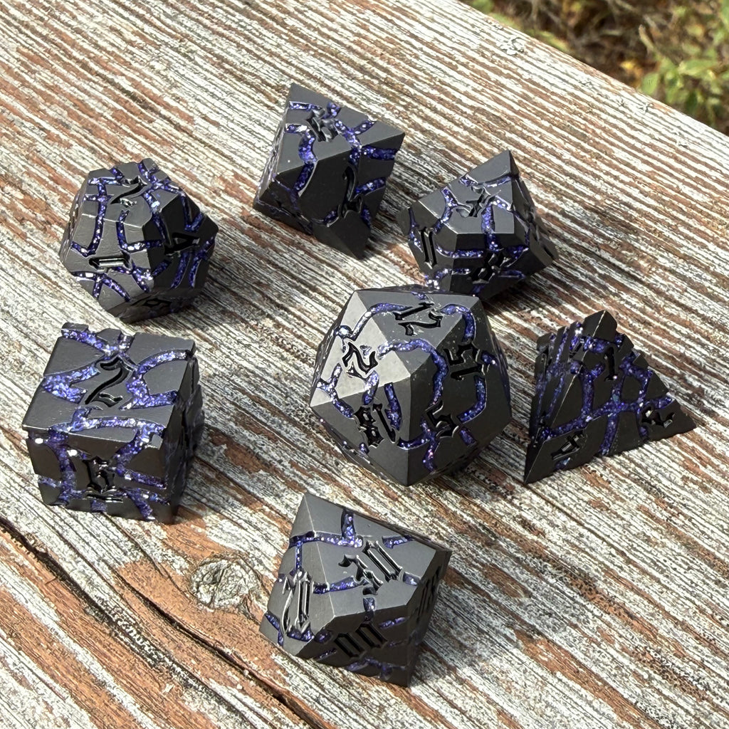 Nightshard – Metal Dice Set