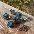 Stellar Mirage – Sharp-Edge Dice Set
