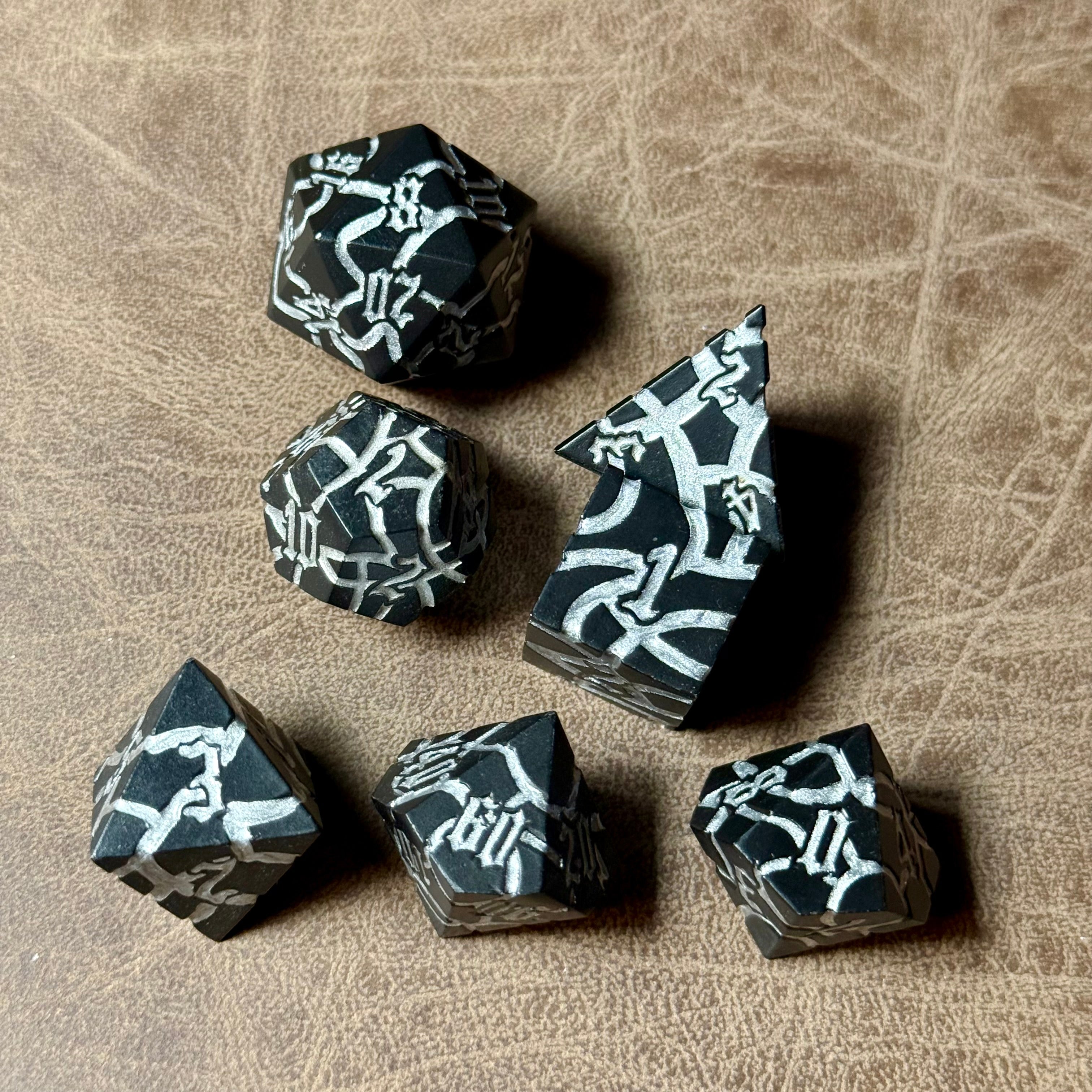 Fractureforge – Void Shard – Metal Dice Set