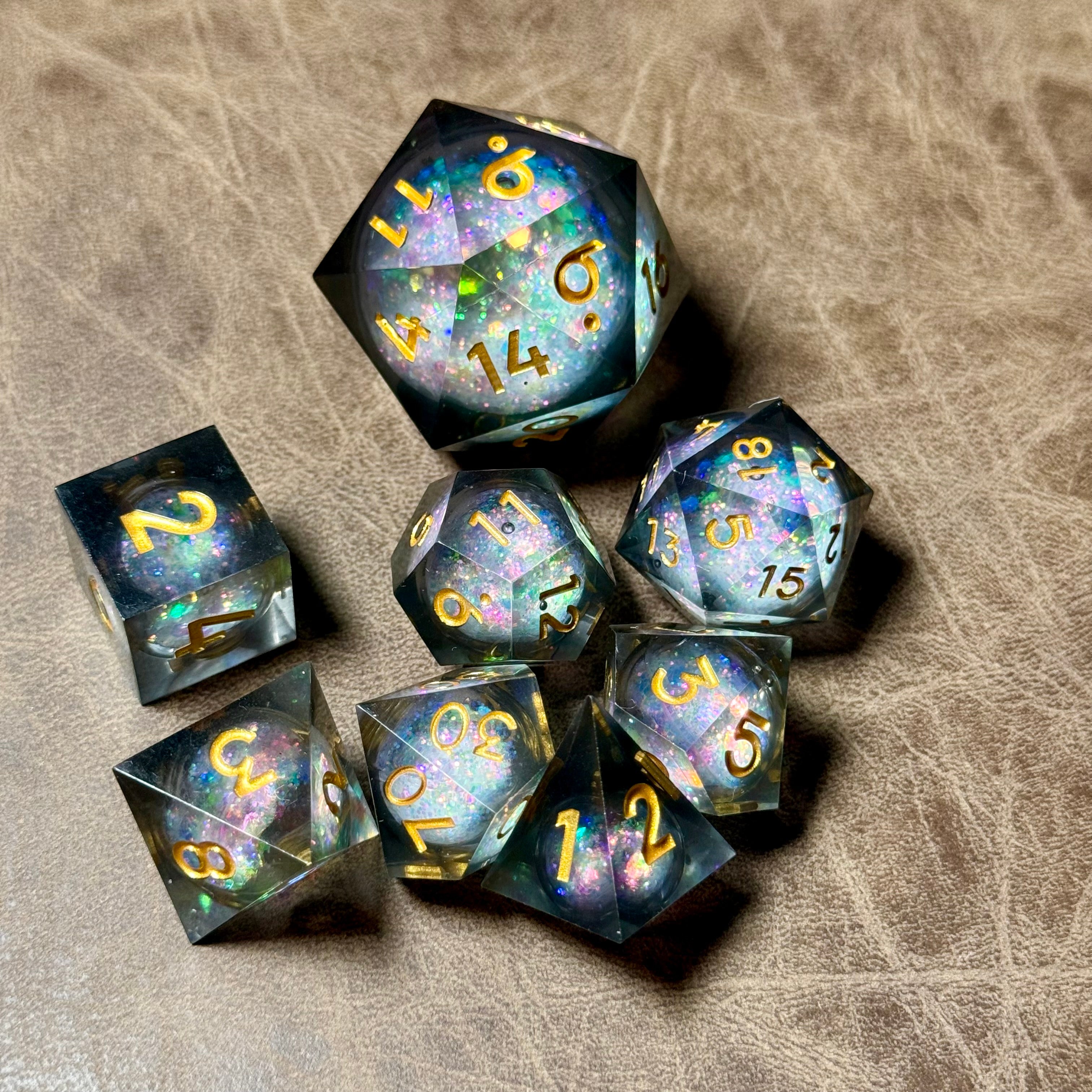 IceForge Dice Canada - Gilded Nebula Colossus Bundle