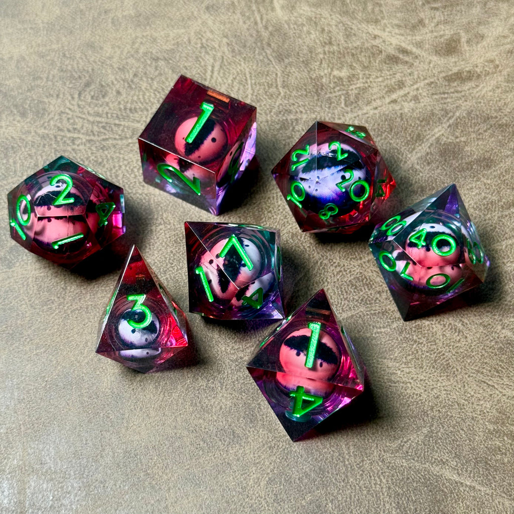 Venomgaze – Liquid Core Dice Set