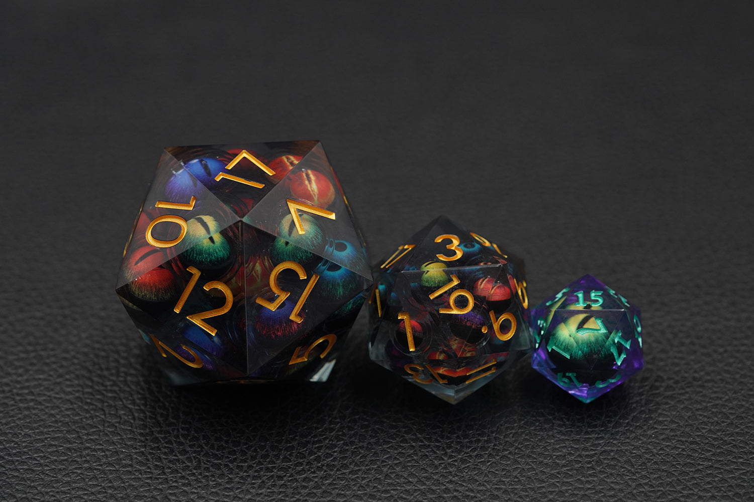 IceForge Dice Canada - Council of Eyes – 50mm Jumbo D20