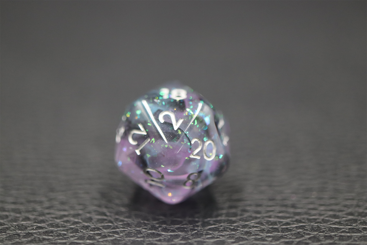 IceForge Dice Canada - Nebula Frost - 35g Premium Resin Dice Set