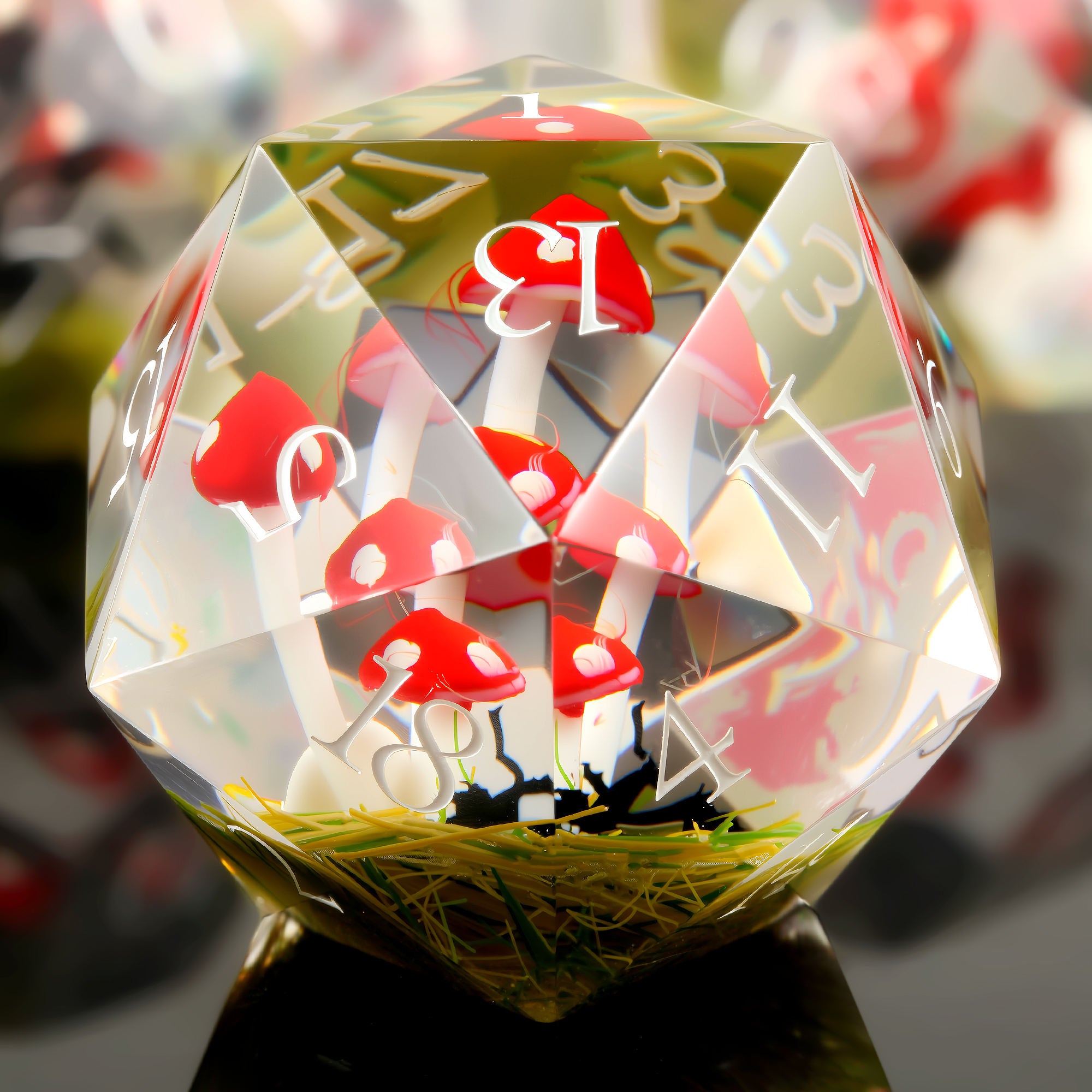 IceForge Dice Canada - Witchcap Hollow – Premium Sharp Edge Dice Set