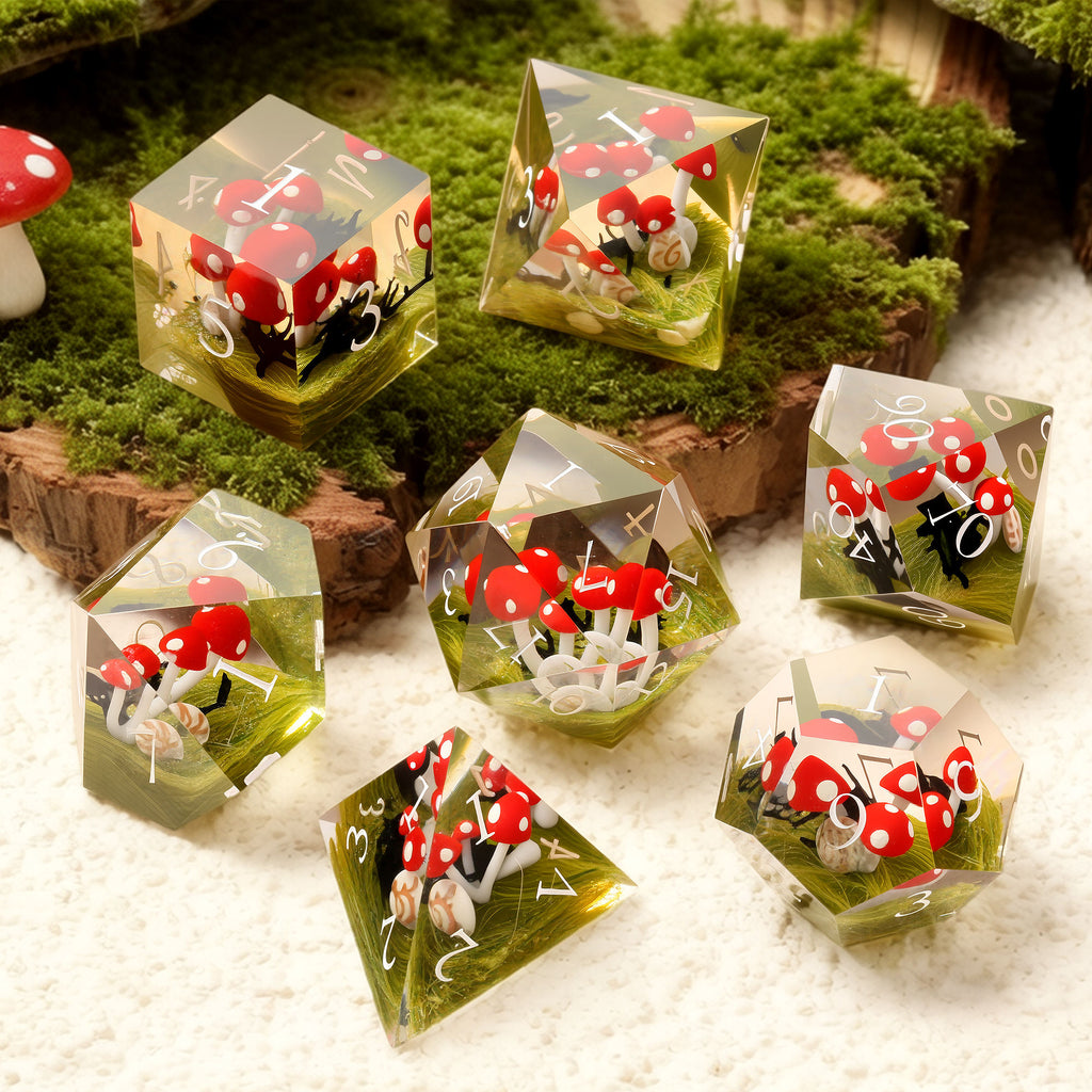 IceForge Dice Canada - Witchcap Hollow – Premium Sharp Edge Dice Set