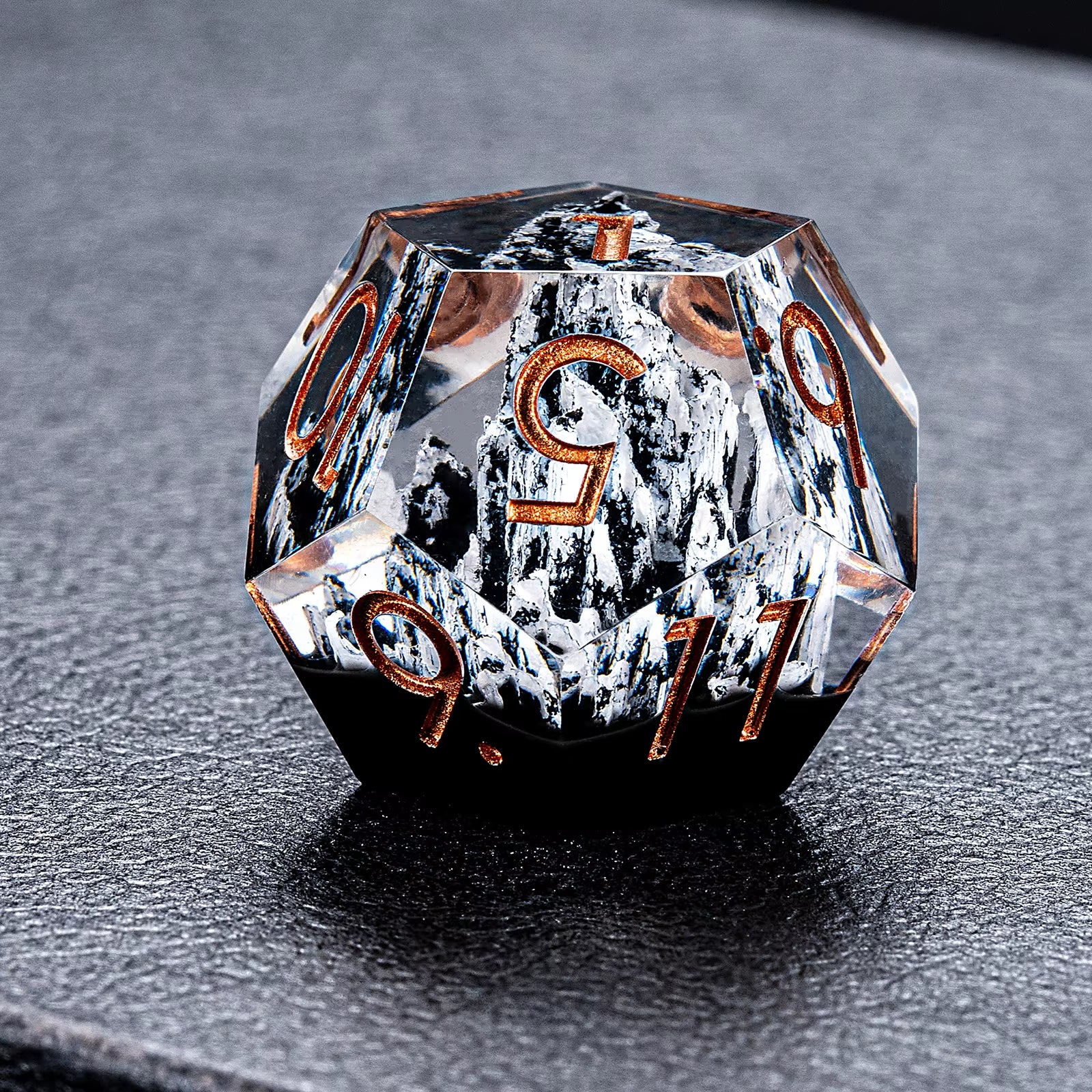 IceForge Dice Canada - Frostspire - Elemental Core Dice Set