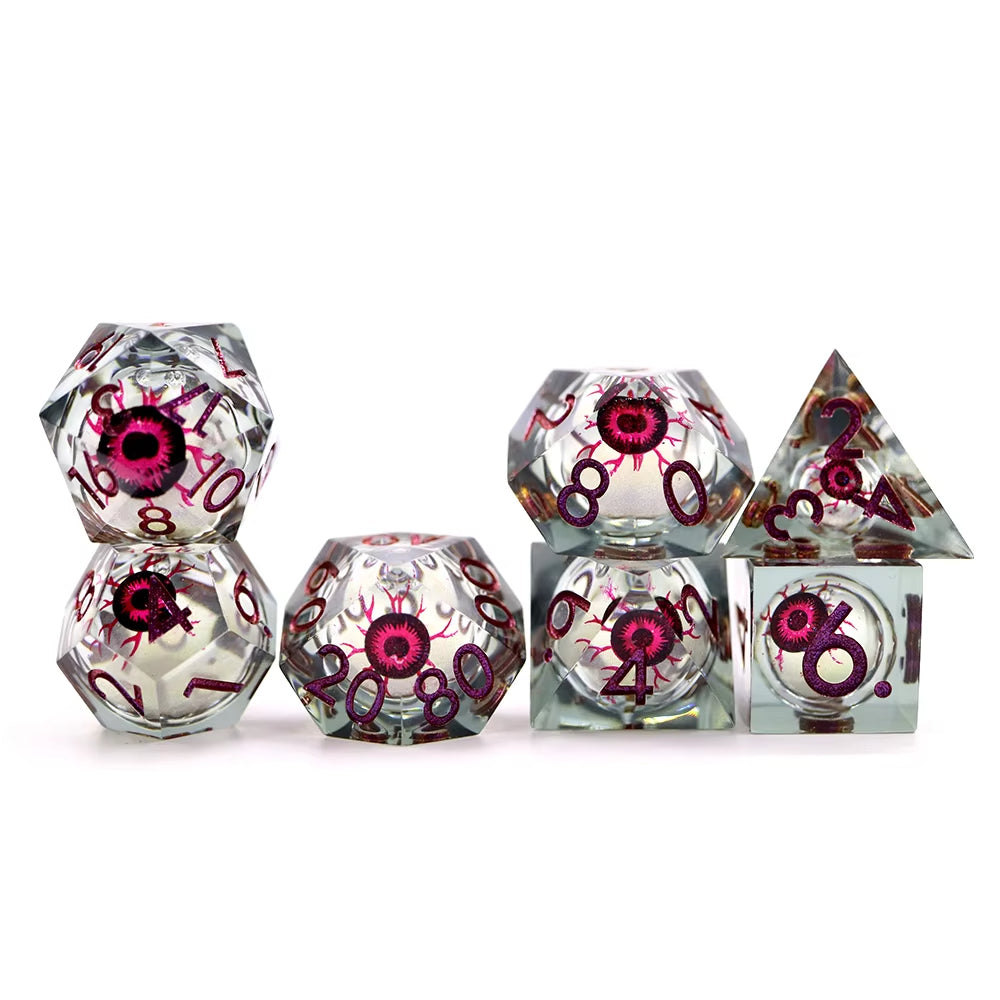 Gaze of the Deep – Liquid Core Dice Set