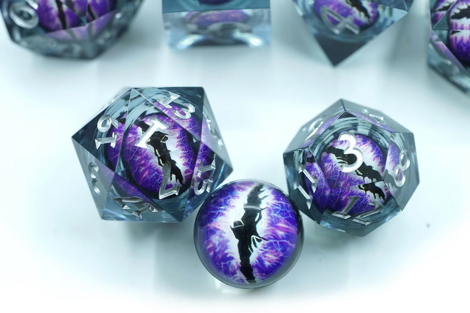 IceForge Dice Canada - Voidmaw Sentinel – Liquid Core Dice Set
