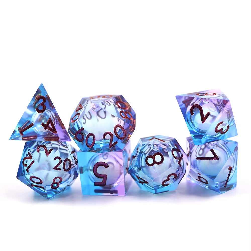 IceForge Dice Canada - Siren’s Pearl – Liquid Core Dice Set