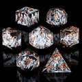 IceForge Dice Canada - Frostspire – Sharp Edge Resin Dice Set