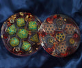 Gearvault red gear round resin dice box supplier photo