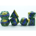 IceForge Dice Canada - Riftvein – Verdant Shift – Metal Dice Set