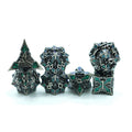 IceForge Dice Canada - Arcane Verdant - Metal Dice Set