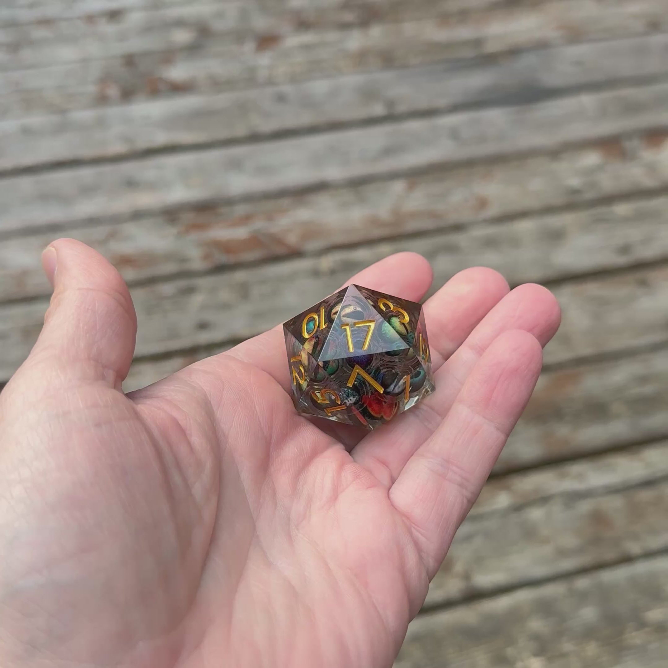 Conseil des Yeux Jumbo D20 (33 mm)