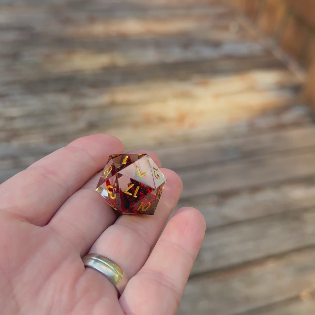 Infernal Spire – Elemental Core Dice Set