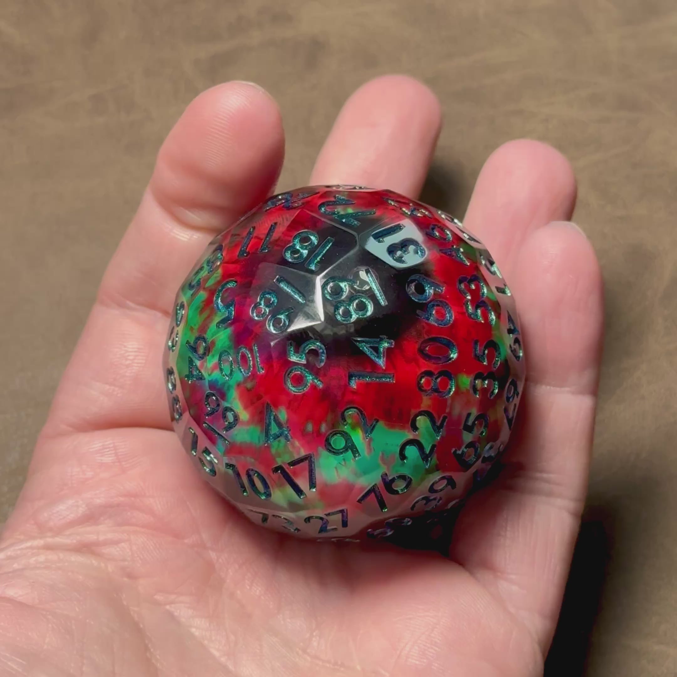 Riftgaze D100 – Dé Colosse (50 mm)