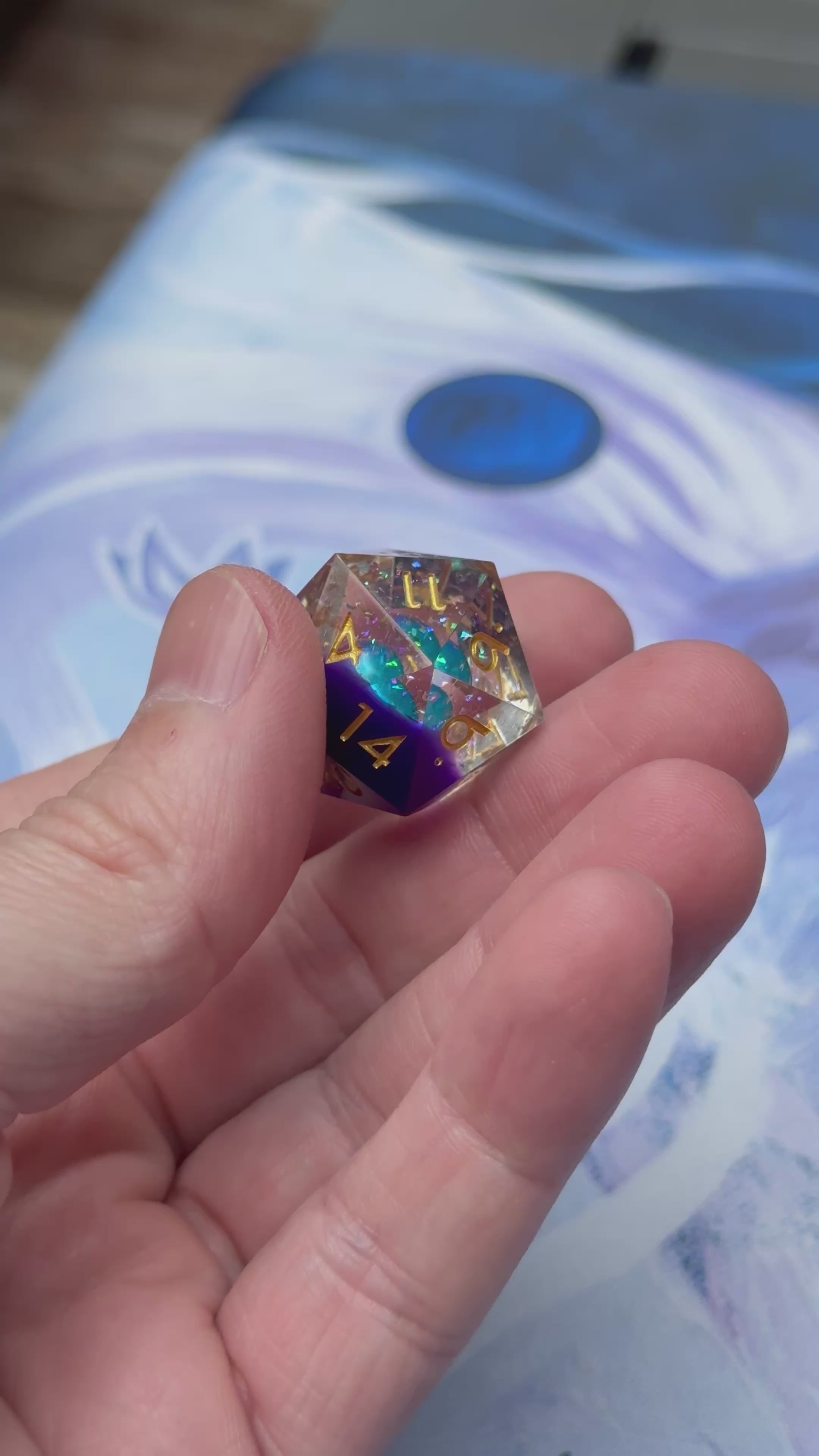 Nebula Drift – Ensemble de dés Galaxy Core