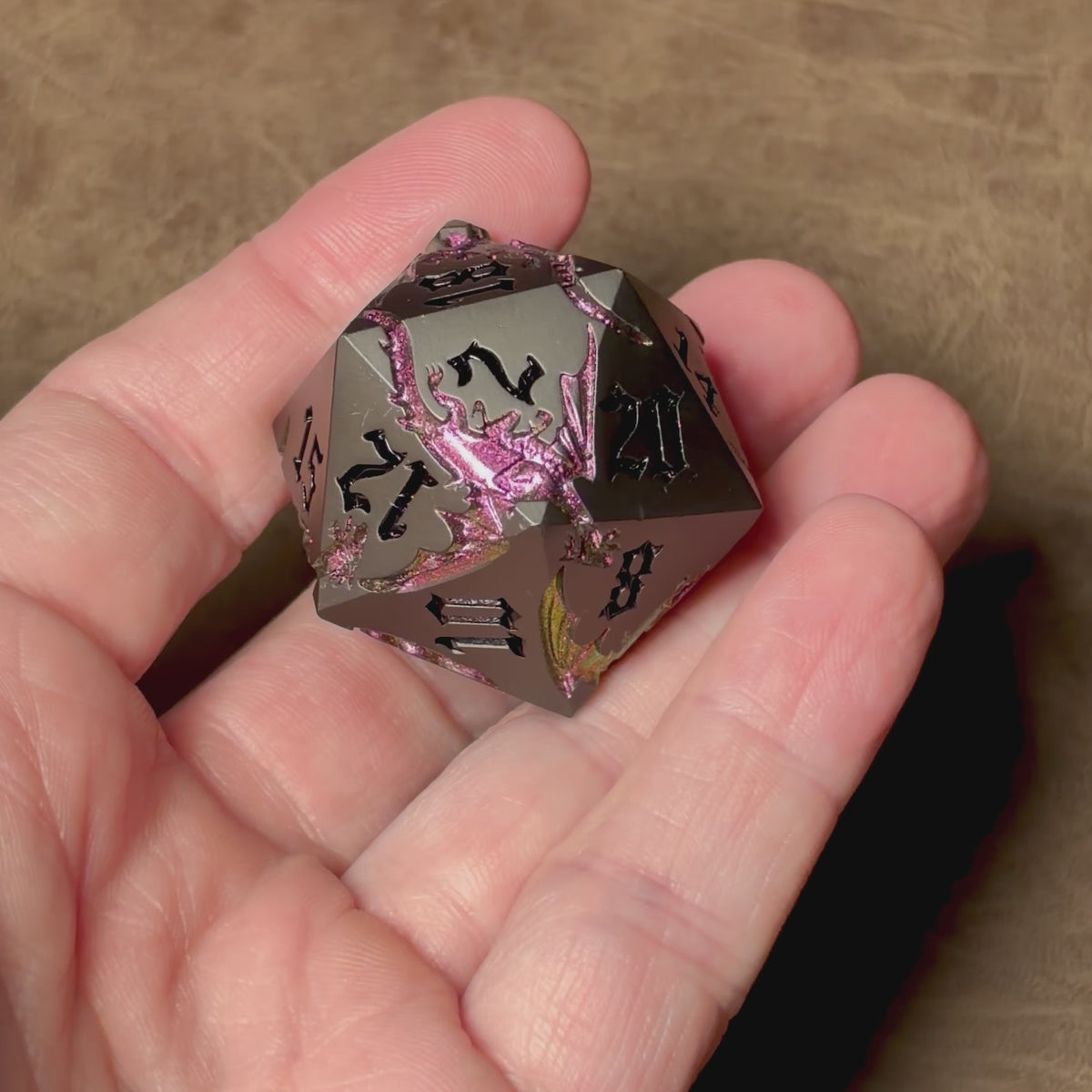 Rubyshift Wyrm – Colossus D20 (33mm)