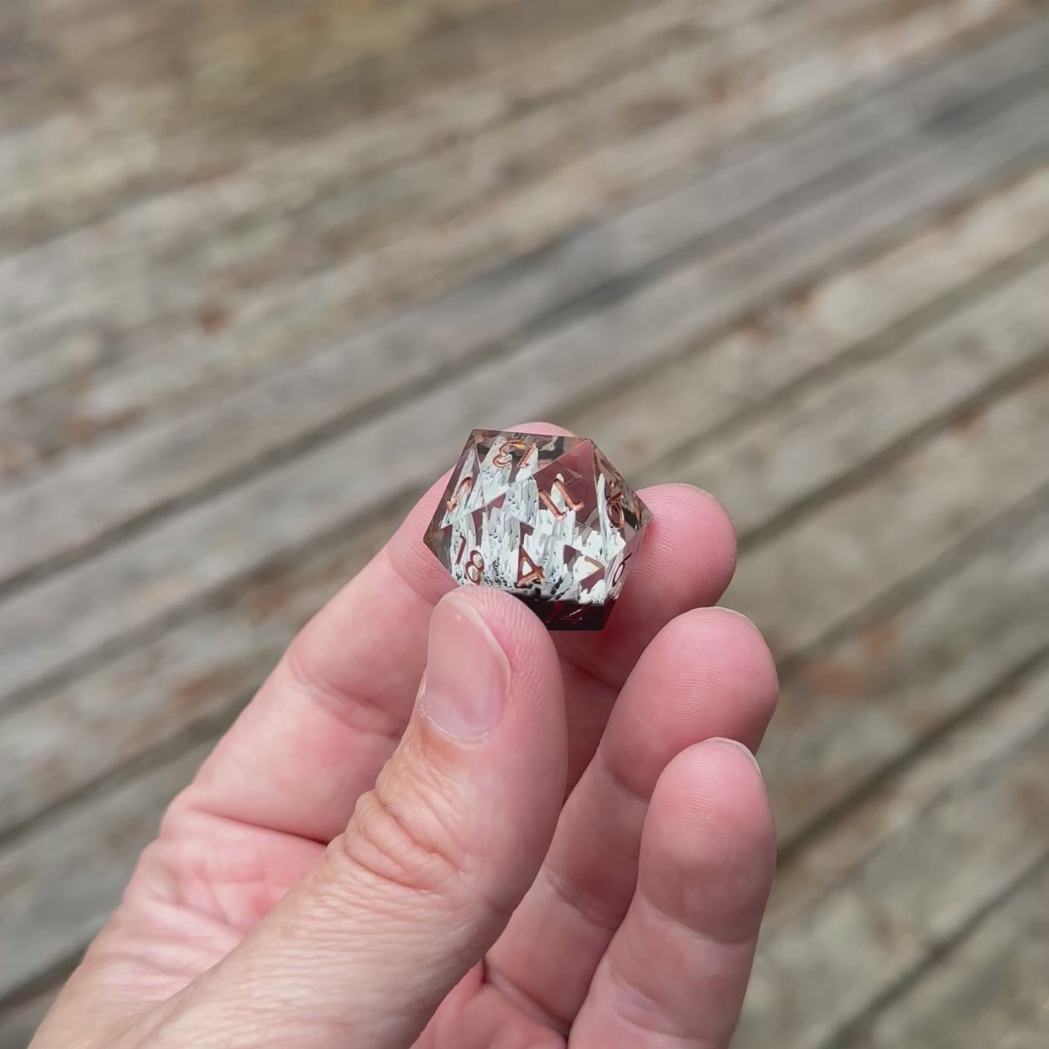 Frostspire – Elemental Core Dice Set