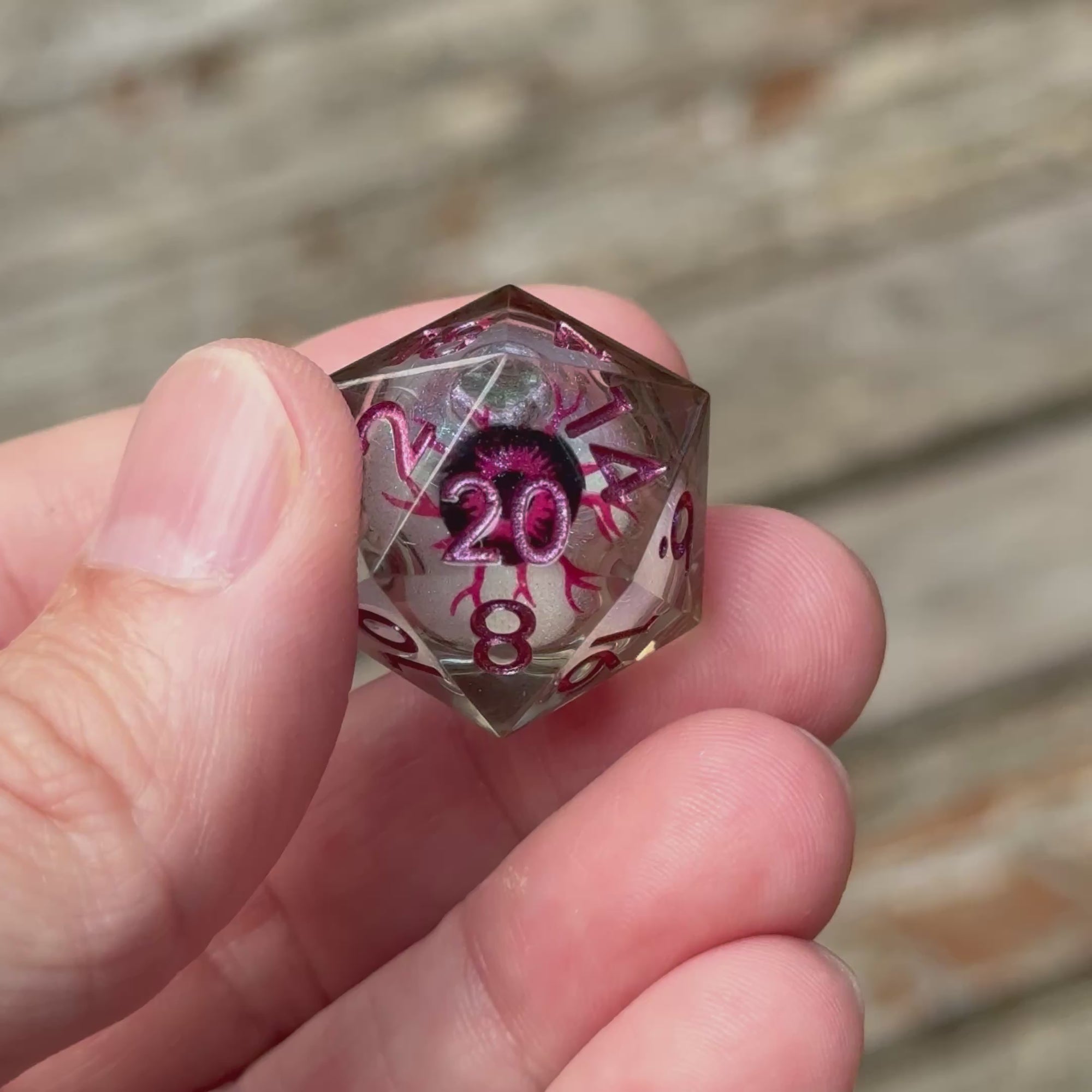 Gaze of the Deep – Liquid Core Dice Set