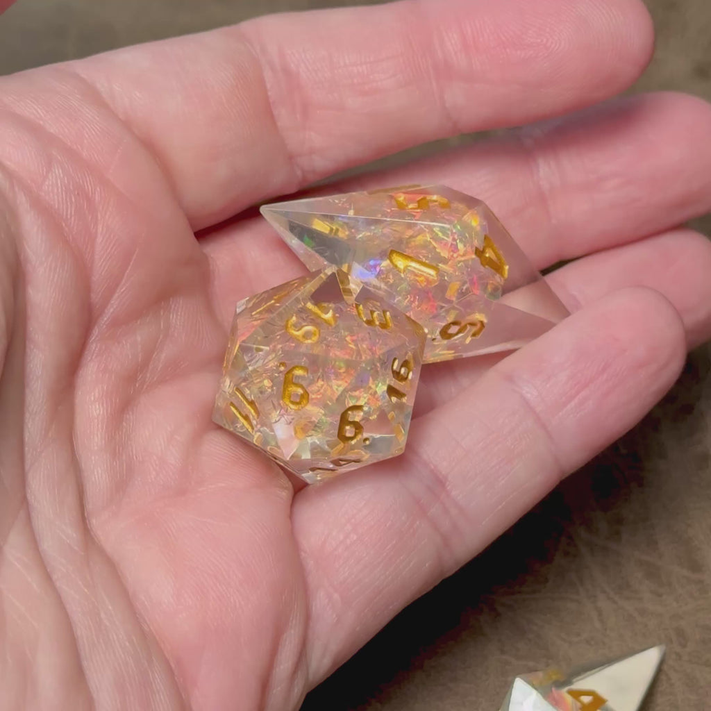 Celestial Prism – Crystalspire Dice Set