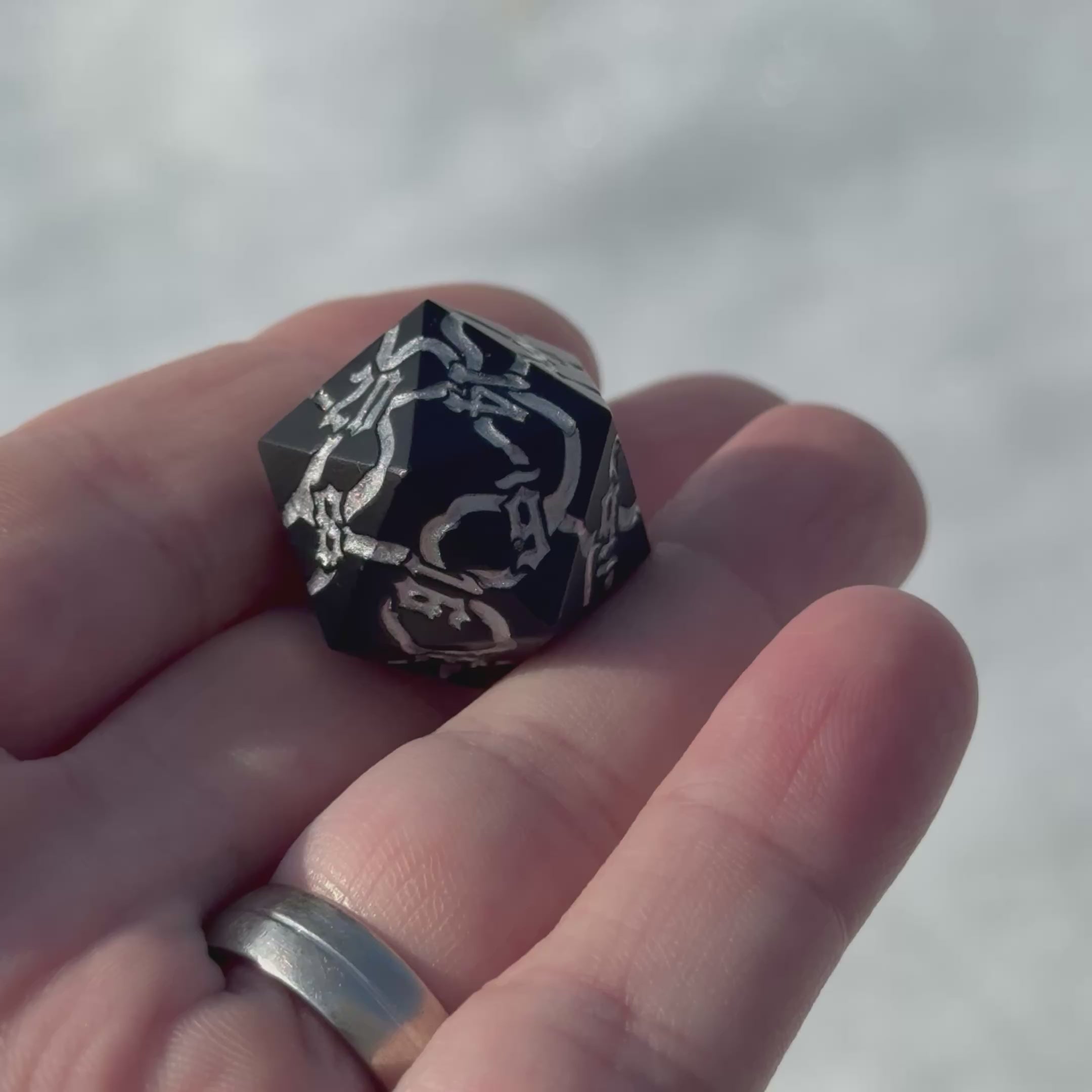 Fractureforge – Void Shard – Metal Dice Set