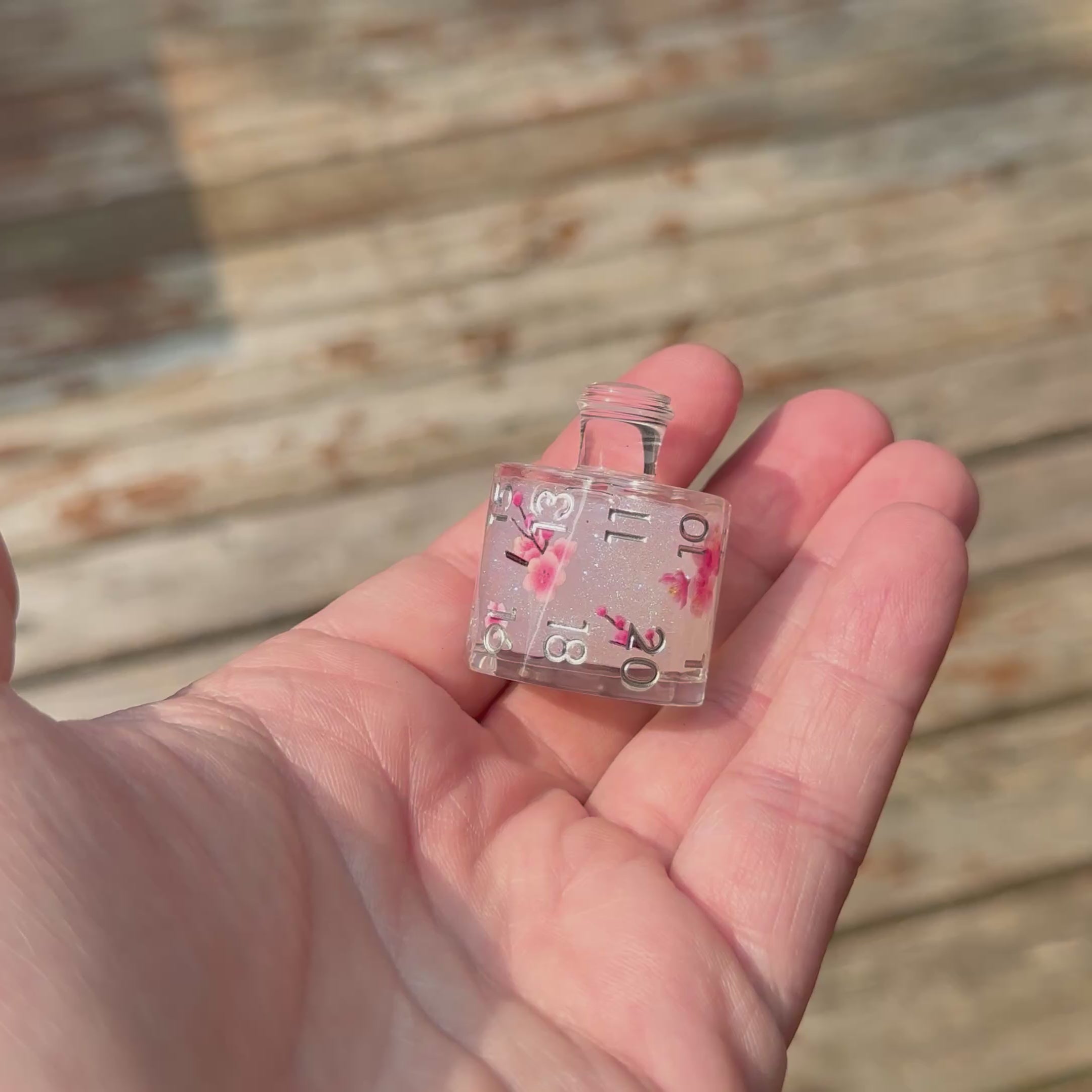 Potion of Petalglow – Liquid Core Dice Set