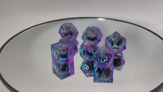 Ethereal Dragon’s Gaze Liquid Core Dice Set