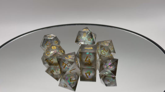 Void Star Liquid Core Dice Set