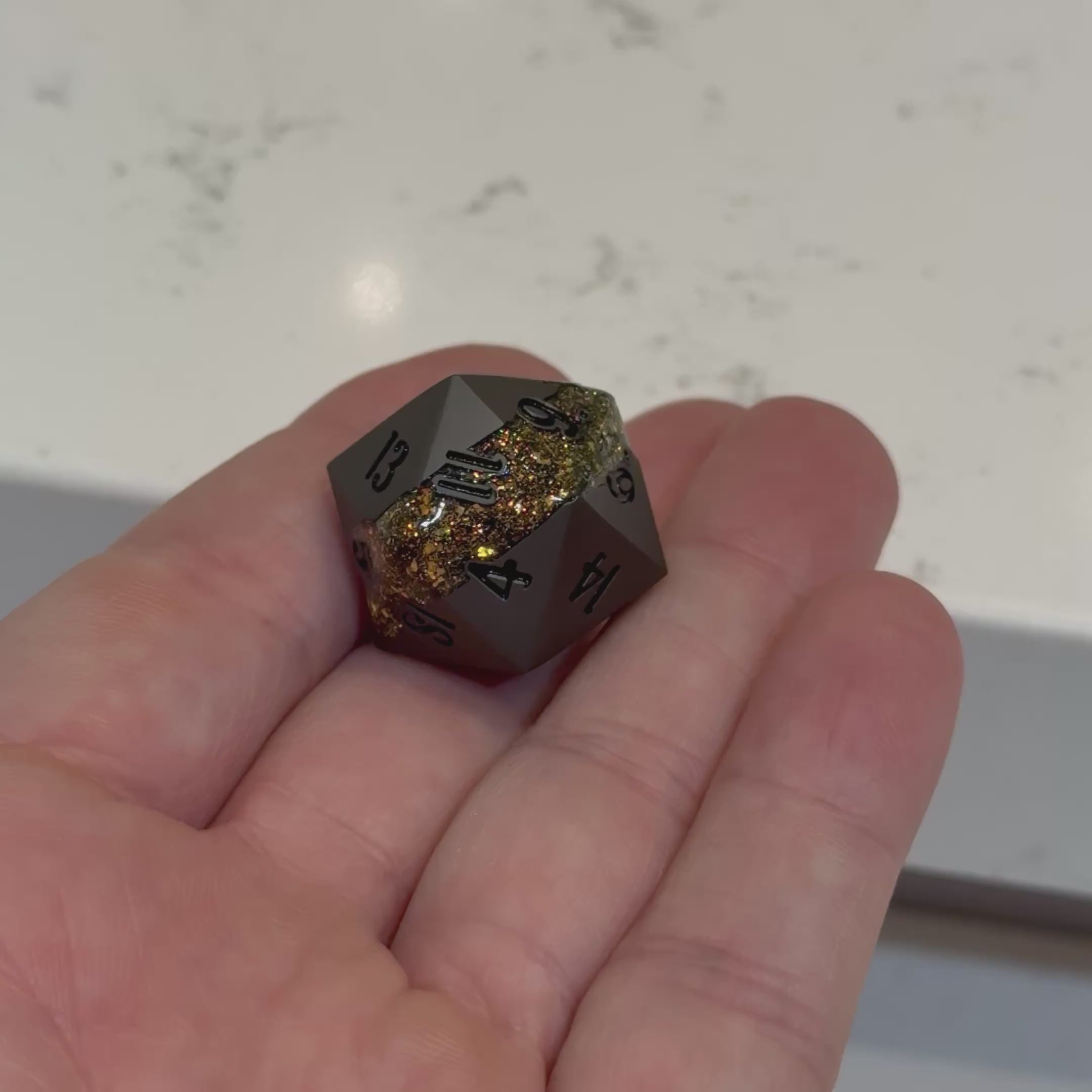 Riftvein – Solar Fissure – Metal Dice Set