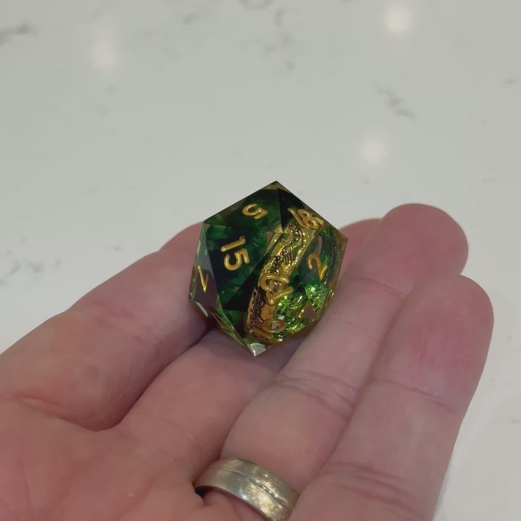 Anneau de la Domination Verdoyante – Jeu de dés à anneaux flottants