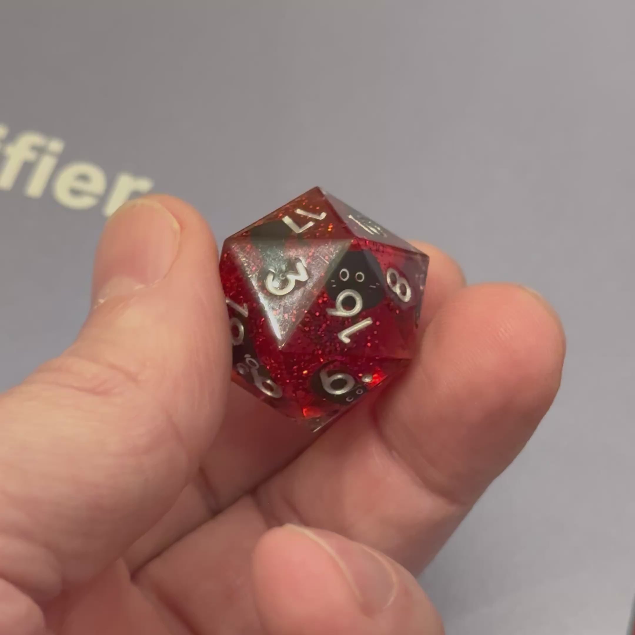 Familiar Whiskers – Sparkbound Cats Dice Set