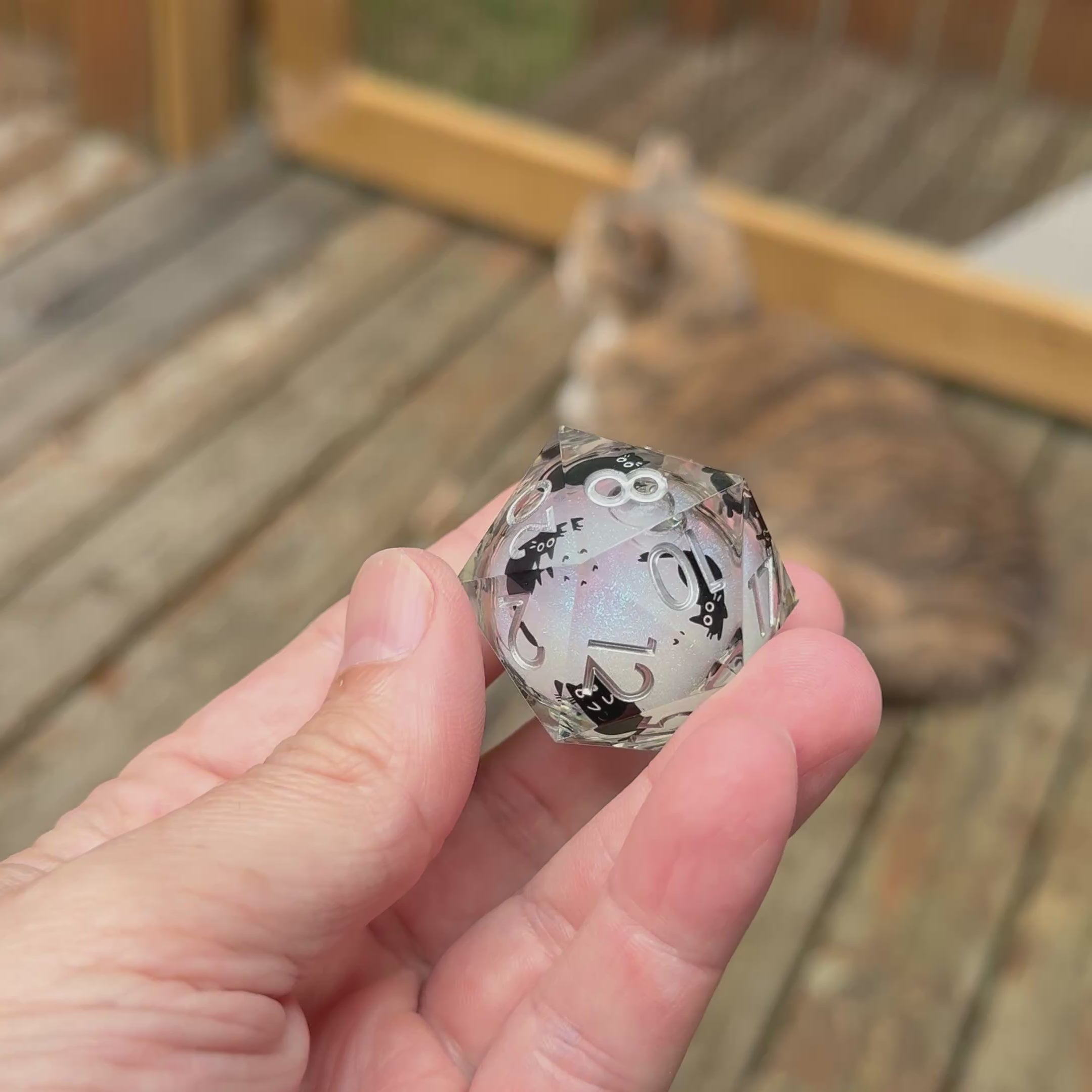 Whiskers familiers à noyau liquide - Jumbo D20 (33 mm)