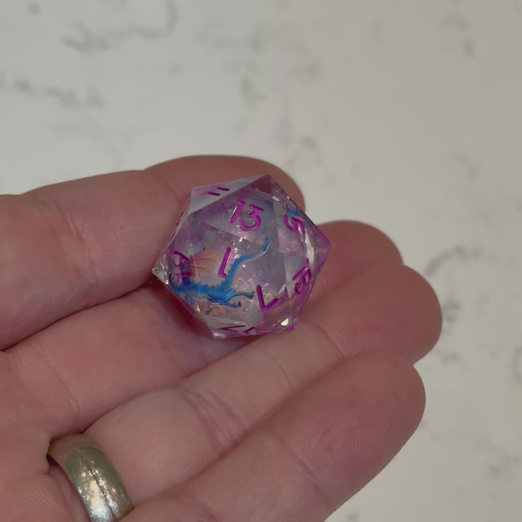 Aether Wyrm – Jeu de dés à noyau liquide