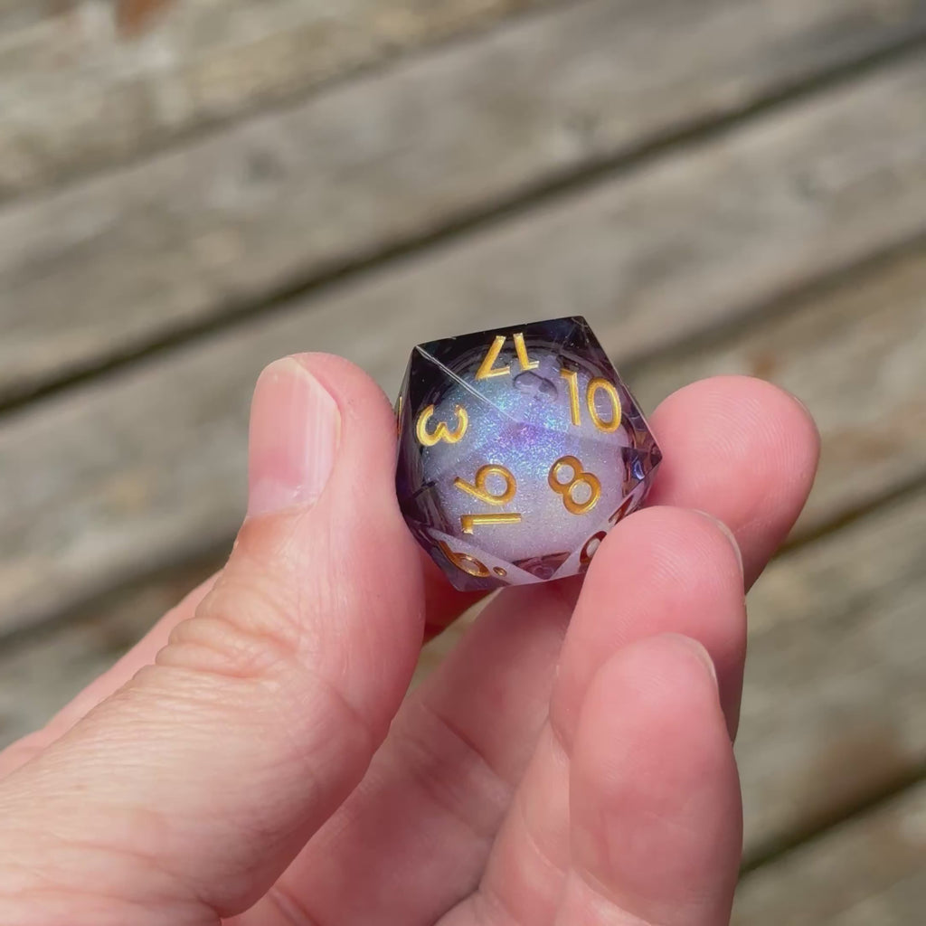 Twilight Nebula – Liquid Core Dice Set