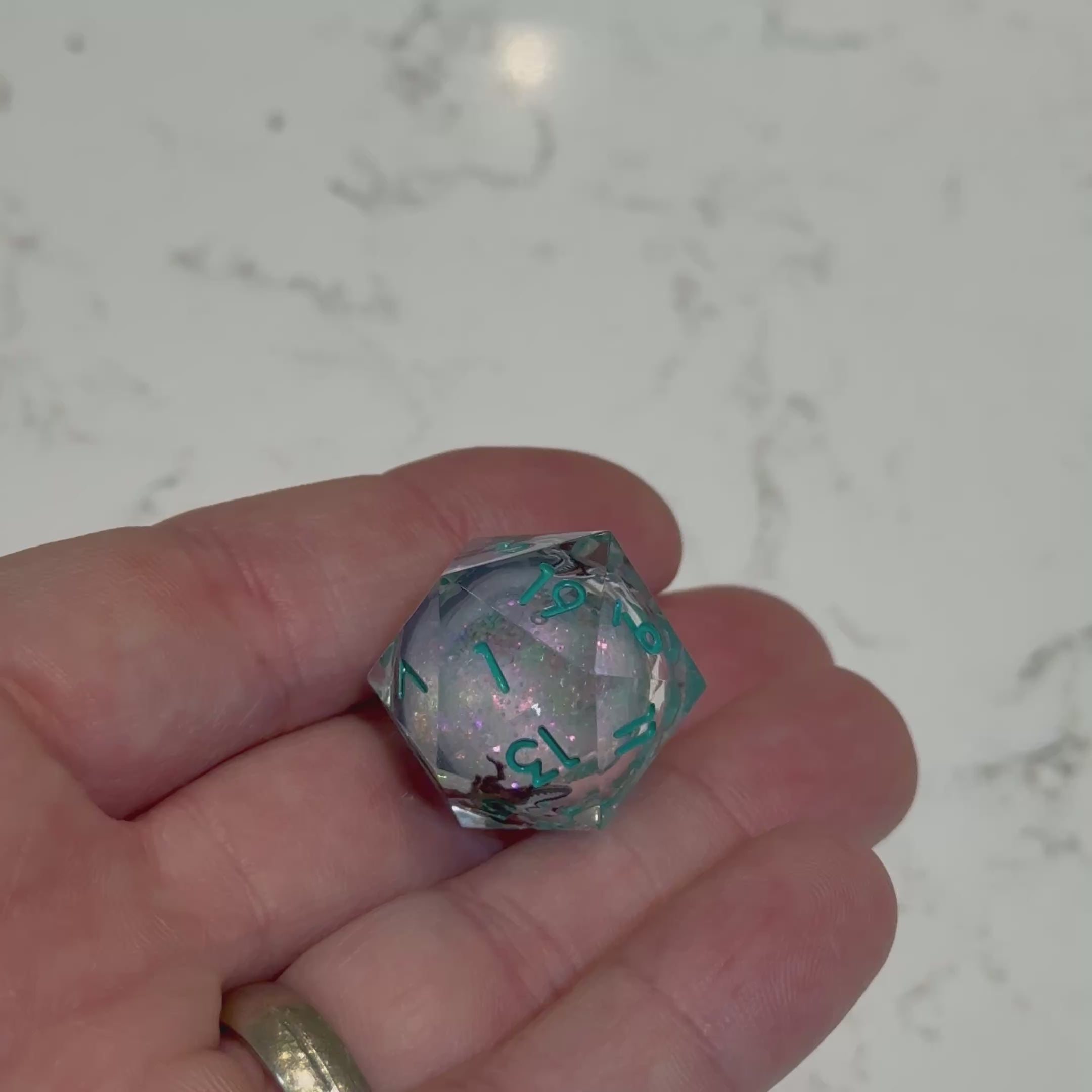 Storm Wyrm – Liquid Core Dice Set