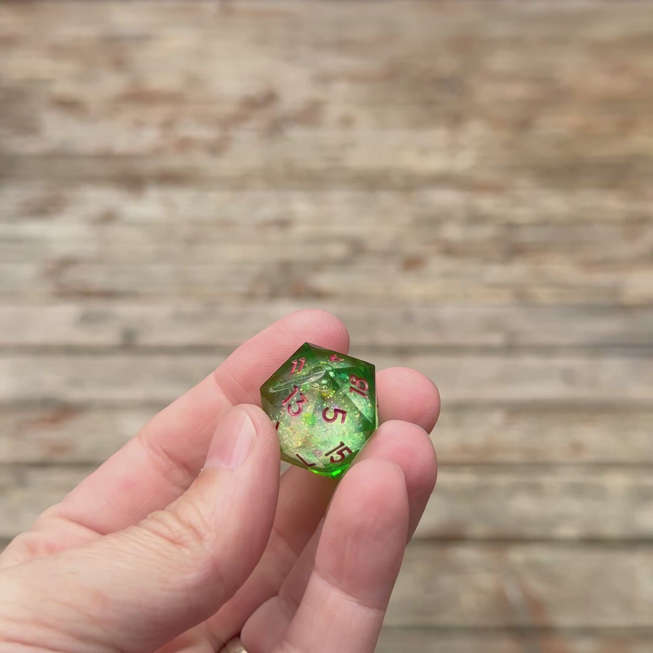 Dragon’s Hoard Liquid Core Dice Set