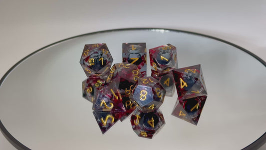 Death’s Head Liquid Core Dice Set