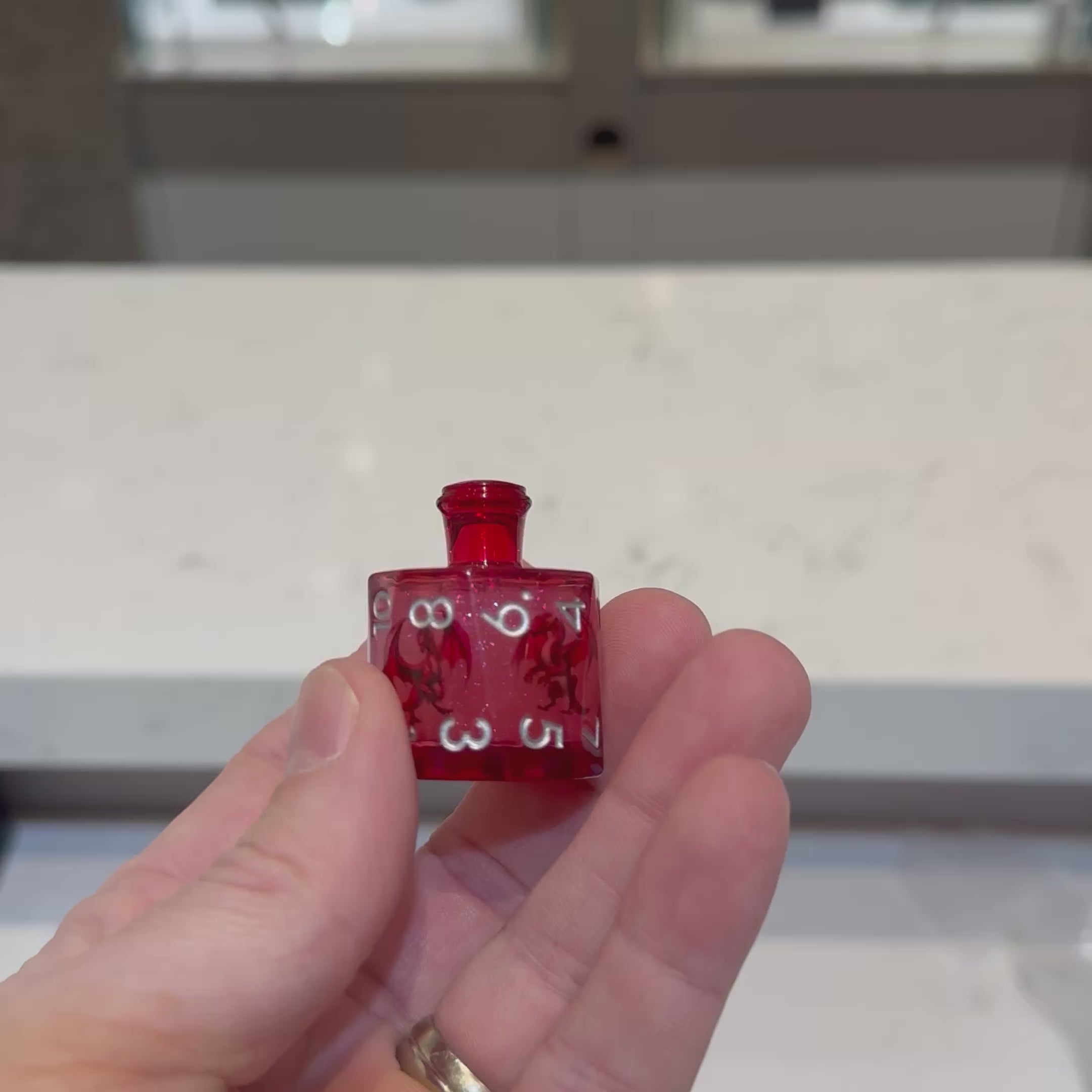 Elixir of Flameheart – Liquid Core Dice Set