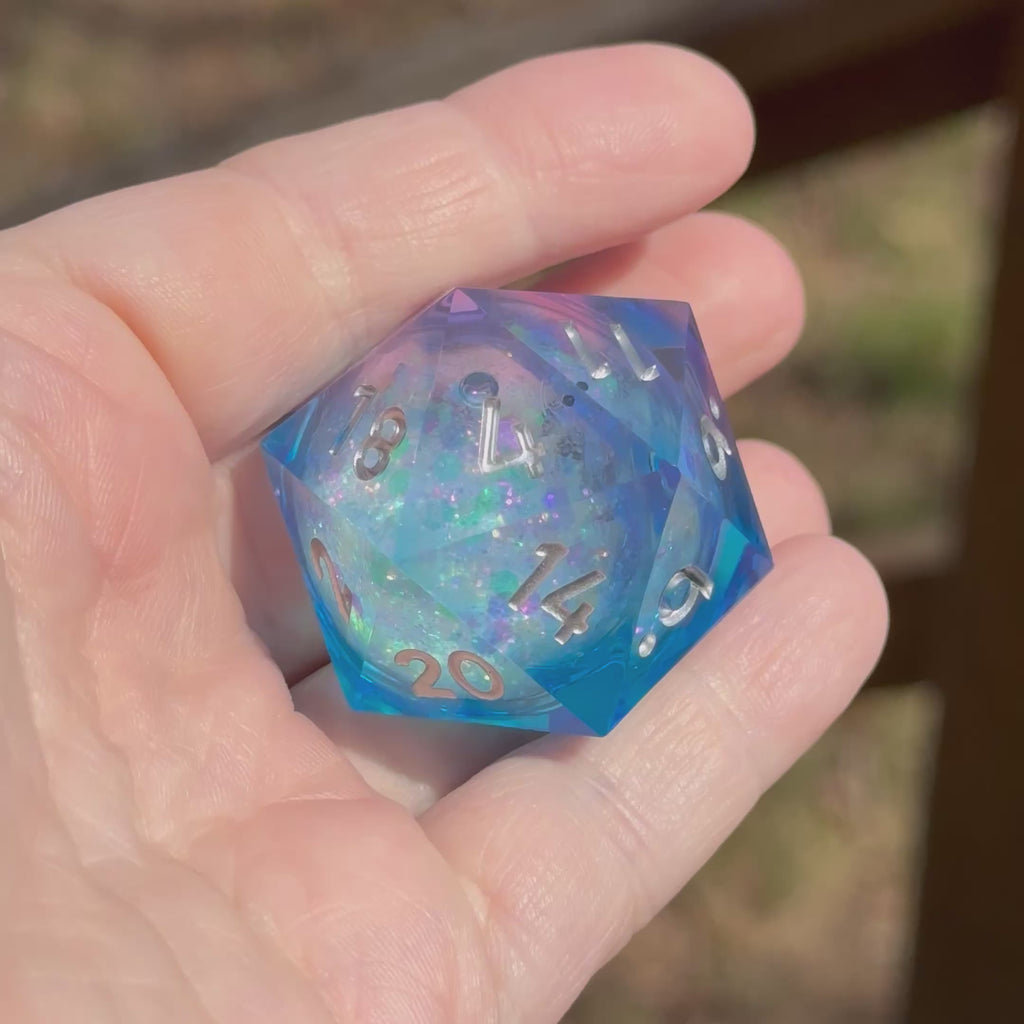 Prismatic Surge Colossus - Jumbo D20 (35mm)