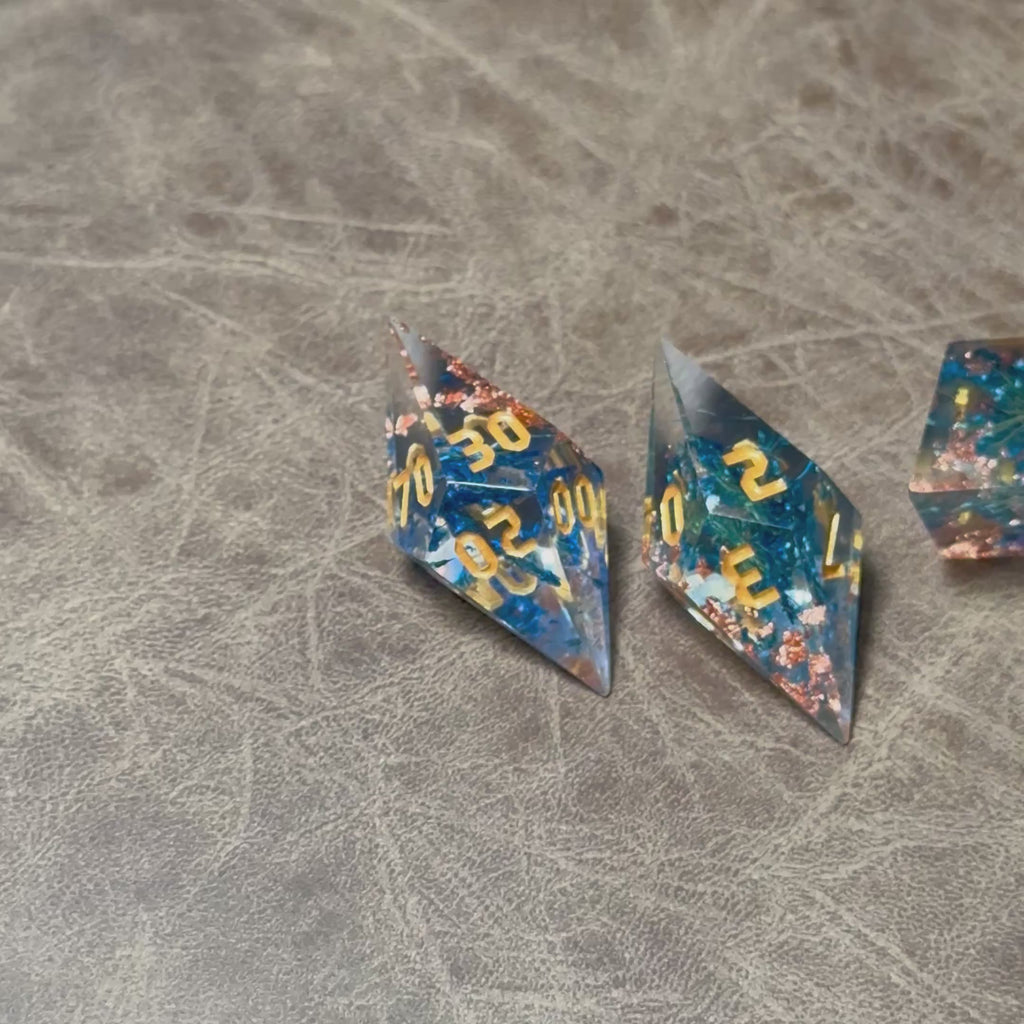 Tempest Reef – Crystalspire Dice Set