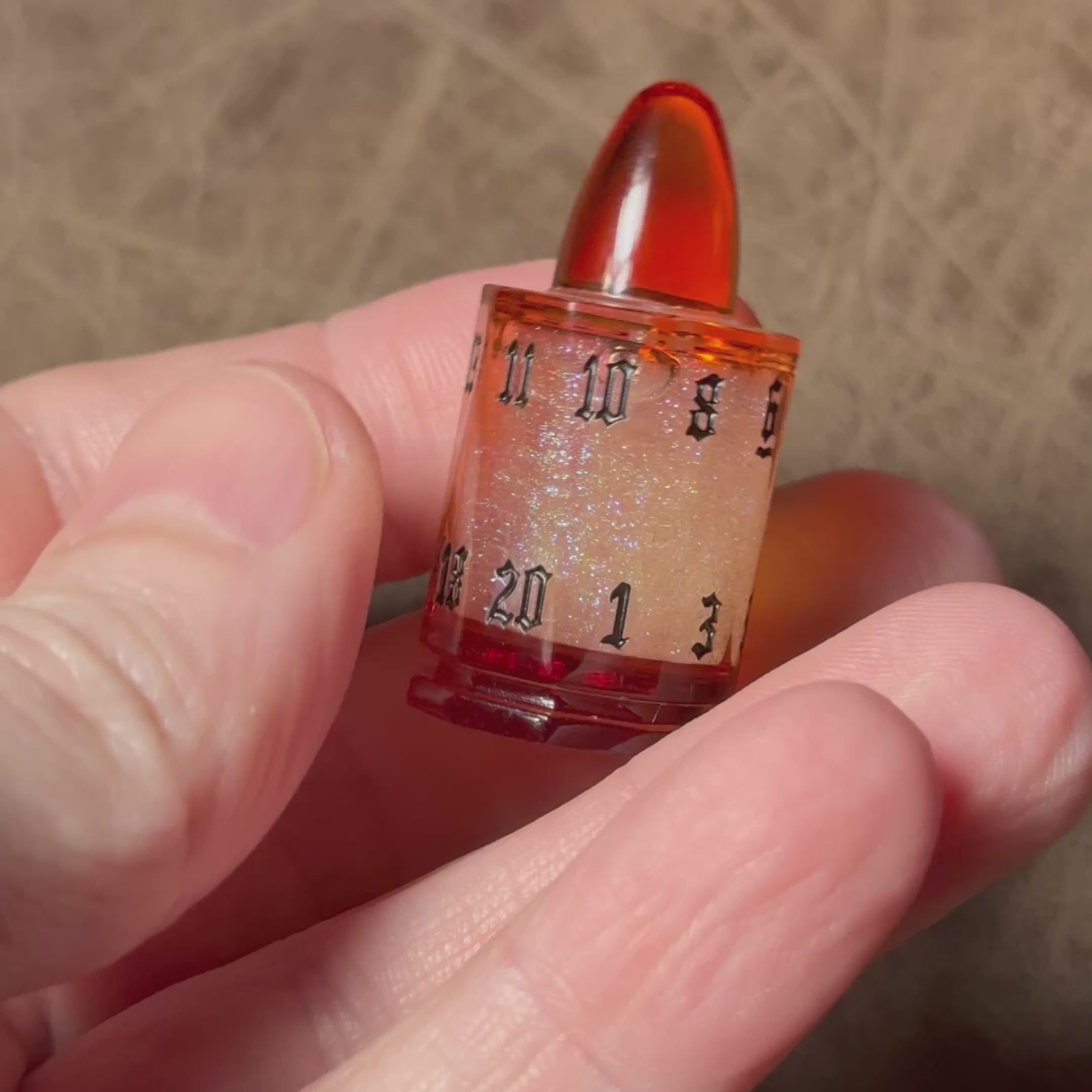 Sunforged - Arcane Bullet Liquid Core Dice Set