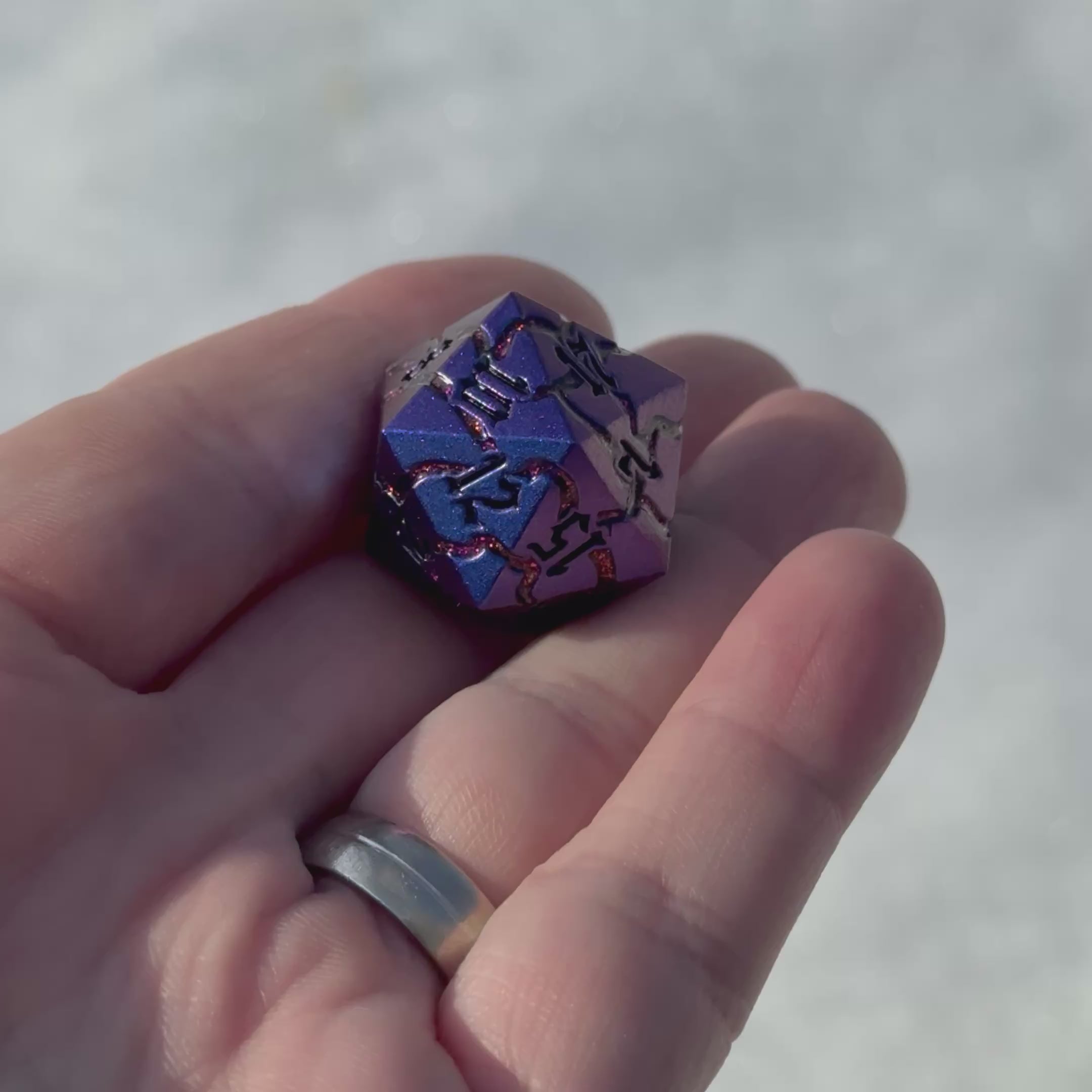 Fractureforge – Prism Break – Metal Dice Set